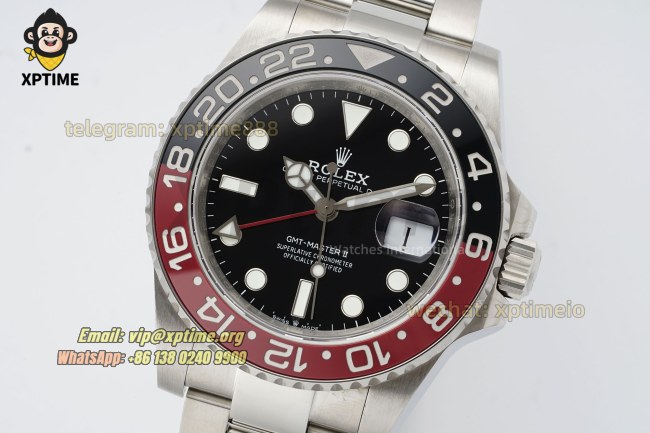 GMT Master II 126710 Pepsi 40mm QF Black/Dot on Oys SS/SS Bracelet VR3285 GMT Master II 126710 Pepsi 40mm QF Black/Dot on Oys SS/SS Bracelet VR3285