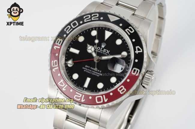 GMT Master II 126710 Pepsi 40mm QF Black/Dot on Oys SS/SS Bracelet VR3285 GMT Master II 126710 Pepsi 40mm QF Black/Dot on Oys SS/SS Bracelet VR3285