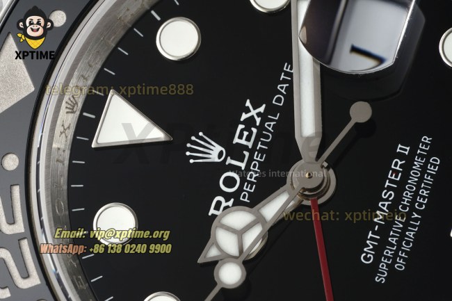 GMT Master II 126710 Pepsi 40mm QF Black/Dot on Oys SS/SS Bracelet VR3285 GMT Master II 126710 Pepsi 40mm QF Black/Dot on Oys SS/SS Bracelet VR3285