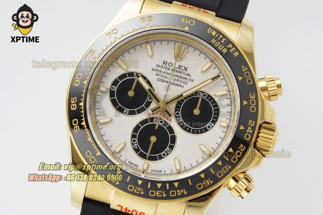 Daytona 126518 40mm QF Meteorite/Stick on YG/RU Strap SH4131 V10 Super Clone (Weighted) Daytona 126518 40mm QF Meteorite/Stick on YG/RU Strap SH4131 V10 Super Clone (Weighted)