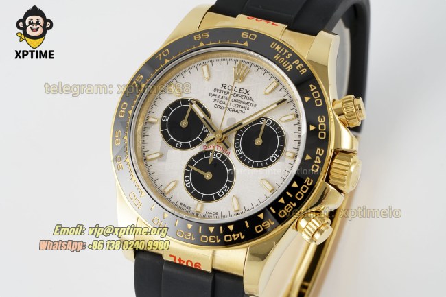 Daytona 126518 40mm QF Meteorite/Stick on YG/RU Strap SH4131 V10 Super Clone (Weighted) Daytona 126518 40mm QF Meteorite/Stick on YG/RU Strap SH4131 V10 Super Clone (Weighted)