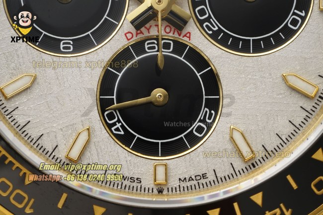 Daytona 126518 40mm QF Meteorite/Stick on YG/RU Strap SH4131 V10 Super Clone (Weighted) Daytona 126518 40mm QF Meteorite/Stick on YG/RU Strap SH4131 V10 Super Clone (Weighted)