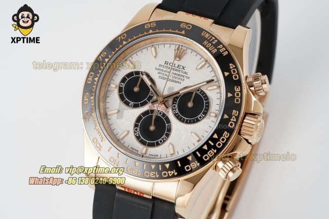 Daytona 126515 40mm QF Meteorite/Stick on RG/RU Strap SH4131 V10 Super Clone (Weighted) Daytona 126515 40mm QF Meteorite/Stick on RG/RU Strap SH4131 V10 Super Clone (Weighted)