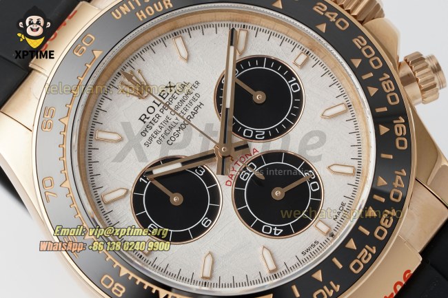 Daytona 126515 40mm QF Meteorite/Stick on RG/RU Strap SH4131 V10 Super Clone (Weighted) Daytona 126515 40mm QF Meteorite/Stick on RG/RU Strap SH4131 V10 Super Clone (Weighted)