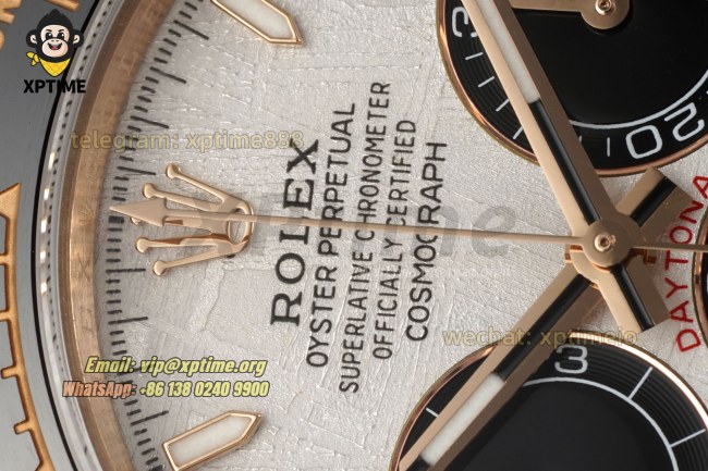 Daytona 126515 40mm QF Meteorite/Stick on RG/RU Strap SH4131 V10 Super Clone (Weighted) Daytona 126515 40mm QF Meteorite/Stick on RG/RU Strap SH4131 V10 Super Clone (Weighted)