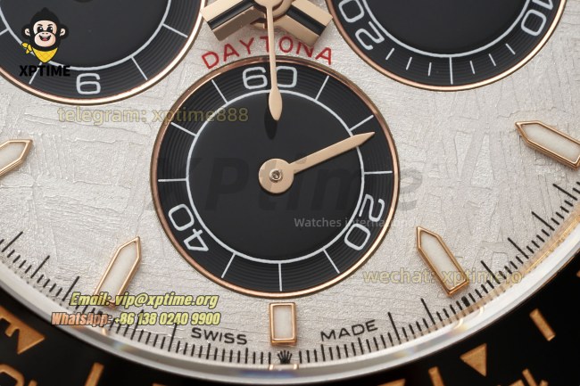 Daytona 126515 40mm QF Meteorite/Stick on RG/RU Strap SH4131 V10 Super Clone (Weighted) Daytona 126515 40mm QF Meteorite/Stick on RG/RU Strap SH4131 V10 Super Clone (Weighted)