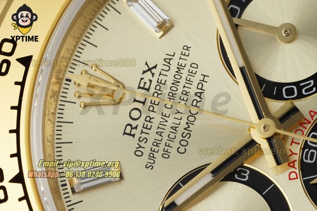 Daytona 126508 40mm QF YG Black/Diamond on YG/YG Bracelet SH4131 Super Clone (Weighted) Daytona 126508 40mm QF YG Black/Diamond on YG/YG Bracelet SH4131 Super Clone (Weighted)