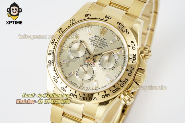 Daytona 126508 40mm QF YG/Diamond on YG/YG Bracelet SH4131 Super Clone (Weighted) Daytona 126508 40mm QF YG/Diamond on YG/YG Bracelet SH4131 Super Clone (Weighted)