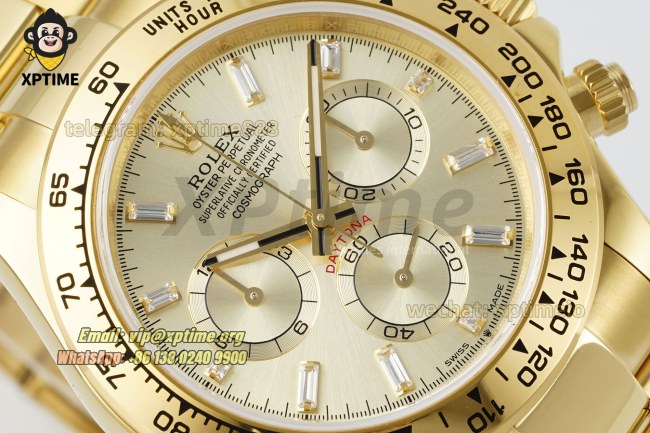 Daytona 126508 40mm QF YG/Diamond on YG/YG Bracelet SH4131 Super Clone (Weighted) Daytona 126508 40mm QF YG/Diamond on YG/YG Bracelet SH4131 Super Clone (Weighted)