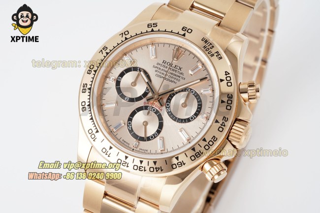 Daytona 126505 40mm QF RG Black/Diamond on RG/RG Bracelet SH4131 Super Clone (Weighted) Daytona 126505 40mm QF RG Black/Diamond on RG/RG Bracelet SH4131 Super Clone (Weighted)