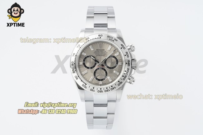 Daytona 126509 40mm QF Gray/Diamond on SS/SS Bracelet SH4131 Super Clone (Weighted) Daytona 126509 40mm QF Gray/Diamond on SS/SS Bracelet SH4131 Super Clone (Weighted)