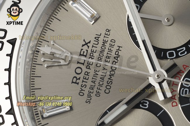 Daytona 126509 40mm QF Gray/Diamond on SS/SS Bracelet SH4131 Super Clone (Weighted) Daytona 126509 40mm QF Gray/Diamond on SS/SS Bracelet SH4131 Super Clone (Weighted)
