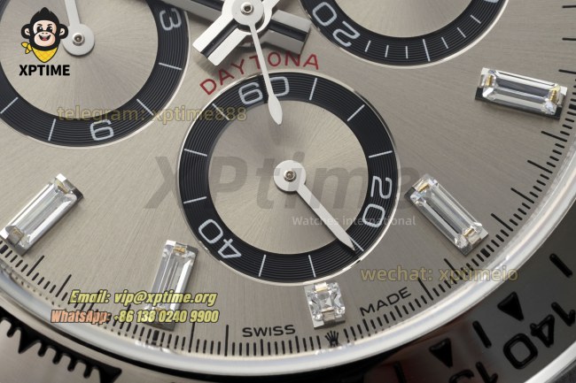 Daytona 126509 40mm QF Gray/Diamond on SS/SS Bracelet SH4131 Super Clone (Weighted) Daytona 126509 40mm QF Gray/Diamond on SS/SS Bracelet SH4131 Super Clone (Weighted)
