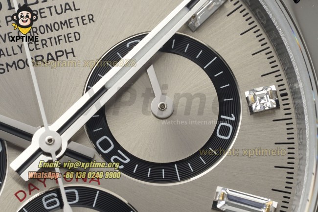 Daytona 126509 40mm QF Gray/Diamond on SS/SS Bracelet SH4131 Super Clone (Weighted) Daytona 126509 40mm QF Gray/Diamond on SS/SS Bracelet SH4131 Super Clone (Weighted)