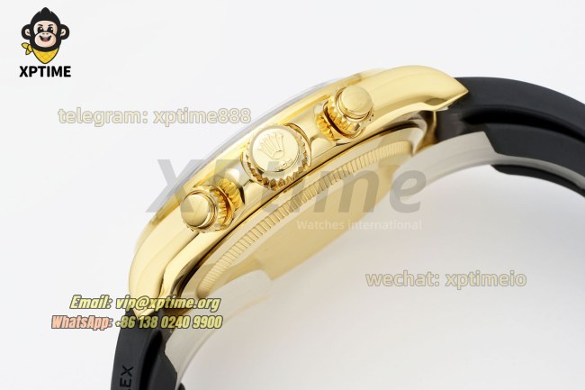Daytona 126518 40mm QF Black YG/Stick on YG/RU Strap SH4131 Super Clone (Weighted) Daytona 126518 40mm QF Black YG/Stick on YG/RU Strap SH4131 Super Clone (Weighted)