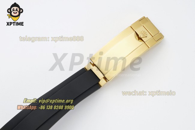 Daytona 126518 40mm QF YG Black/Stick on YG/RU Strap SH4131 Super Clone (Weighted) Daytona 126518 40mm QF YG Black/Stick on YG/RU Strap SH4131 Super Clone (Weighted)