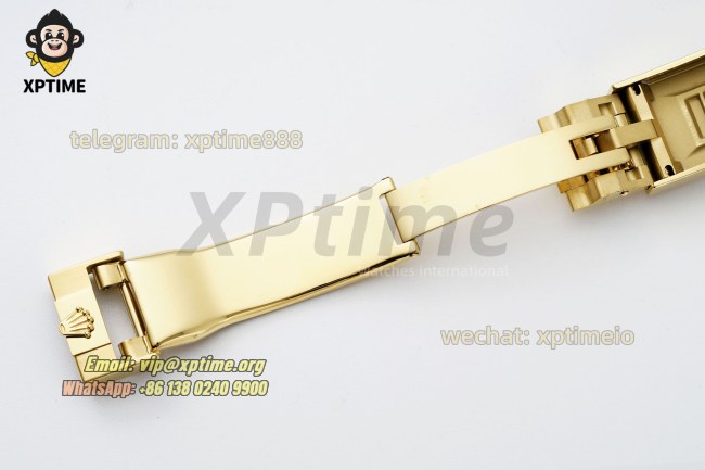 Daytona 126518 40mm QF YG Black/Stick on YG/RU Strap SH4131 Super Clone (Weighted) Daytona 126518 40mm QF YG Black/Stick on YG/RU Strap SH4131 Super Clone (Weighted)