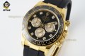 Daytona 126518 40mm QF Black YG/Diamond on YG/RU Strap SH4131 Super Clone (Weighted) Daytona 126518 40mm QF Black YG/Diamond on YG/RU Strap SH4131 Super Clone (Weighted)