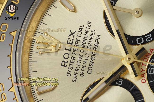 Daytona 126518 40mm QF YG/Stick on YG/RU Strap SH4131 Super Clone (Weighted) Daytona 126518 40mm QF YG/Stick on YG/RU Strap SH4131 Super Clone (Weighted)