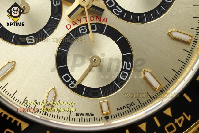 Daytona 126518 40mm QF YG/Stick on YG/RU Strap SH4131 Super Clone (Weighted) Daytona 126518 40mm QF YG/Stick on YG/RU Strap SH4131 Super Clone (Weighted)