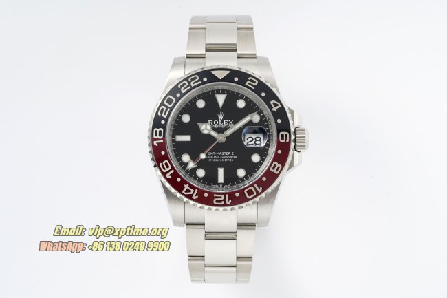 GMT Master II Blaken 40mm ARF Black/Dot on Oys SS/SS Bracelet SH3285 Super Clone GMT Master II Blaken 40mm ARF Black/Dot on Oys SS/SS Bracelet SH3285 Super Clone