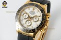 Daytona 126518 40mm QF White/Stick on YG/RU Strap SH4130 V11 Super Clone (Weighted)