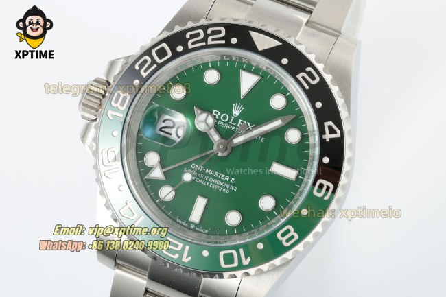 GMT Master II 126729 40mm SCF Green/Dot on Oys SS/SS Bracelet SH3285 Super Clone GMT Master II 126729 40mm SCF Green/Dot on Oys SS/SS Bracelet SH3285 Super Clone
