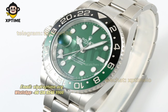 GMT Master II 126729 40mm SCF Green/Dot on Oys SS/SS Bracelet SH3285 Super Clone GMT Master II 126729 40mm SCF Green/Dot on Oys SS/SS Bracelet SH3285 Super Clone