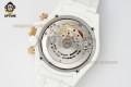Daytona 40mm SONIC Black Rainbow/Diamond on White Ceramic Bracelet SA4130 Super Clone Daytona 40mm SONIC Black Rainbow/Diamond on White Ceramic Bracelet SA4130 Super Clone