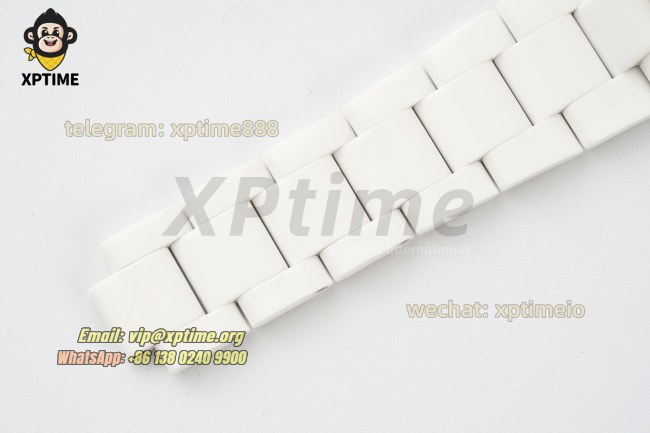 Daytona 40mm SONIC Black Rainbow/Diamond on White Ceramic Bracelet SA4130 Super Clone Daytona 40mm SONIC Black Rainbow/Diamond on White Ceramic Bracelet SA4130 Super Clone