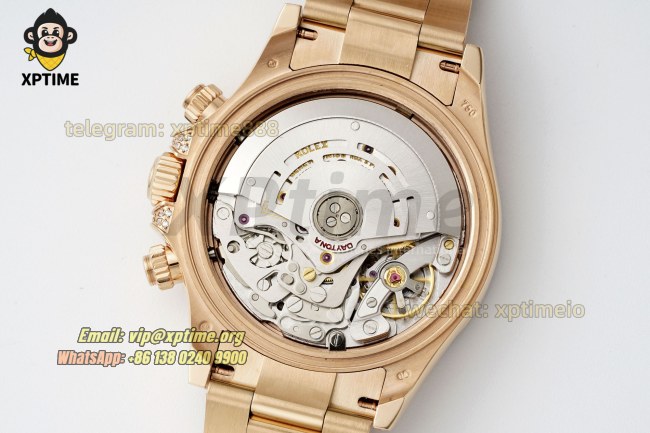 Daytona 40mm SONIC Black Rainbow/Diamond on RG/RG Bracelet SA4130 Super Clone Daytona 40mm SONIC Black Rainbow/Diamond on RG/RG Bracelet SA4130 Super Clone