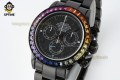Daytona 40mm SONIC Black Rainbow/Diamond on Black Ceramic Bracelet SA4130 Super Clone Daytona 40mm SONIC Black Rainbow/Diamond on Black Ceramic Bracelet SA4130 Super Clone