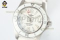 Superocean 44mm TF White/Stick & Numeral on SS/RU Bracelet A2824 Superocean 44mm TF White/Stick & Numeral on SS/RU Bracelet A2824