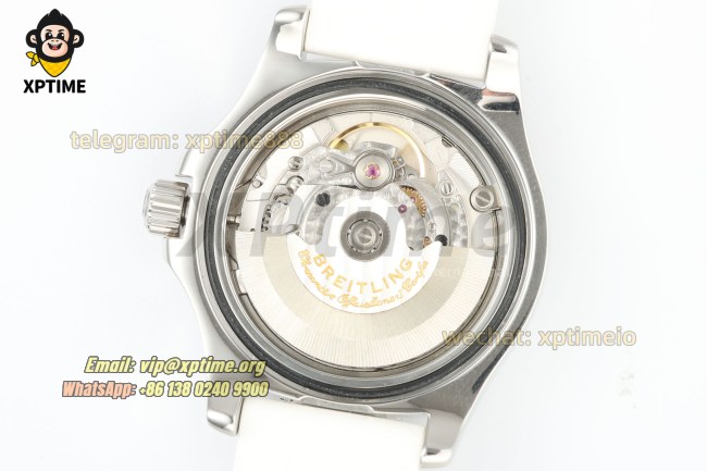 Superocean 44mm TF White/Stick & Numeral on SS/RU Bracelet A2824 Superocean 44mm TF White/Stick & Numeral on SS/RU Bracelet A2824