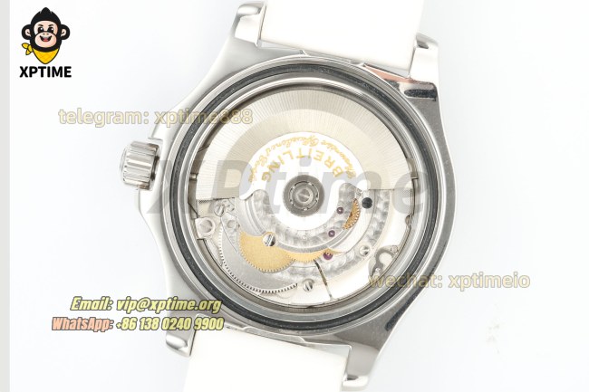 Superocean 44mm TF White/Stick & Numeral on SS/RU Bracelet A2824 Superocean 44mm TF White/Stick & Numeral on SS/RU Bracelet A2824