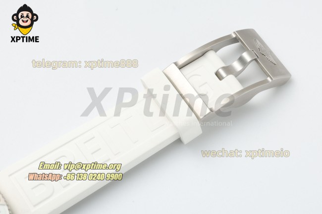 Superocean 44mm TF White/Stick & Numeral on SS/RU Bracelet A2824 Superocean 44mm TF White/Stick & Numeral on SS/RU Bracelet A2824