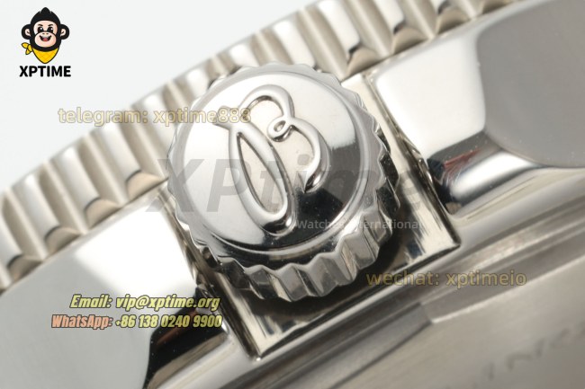 Superocean 44mm TF White/Stick & Numeral on SS/RU Bracelet A2824 Superocean 44mm TF White/Stick & Numeral on SS/RU Bracelet A2824