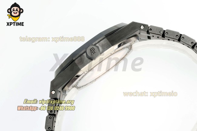 Royal Oak 15500 41mm THBF Gray/Stick on SS/CER Bracelet Royal Oak 15500 41mm THBF Gray/Stick on SS/CER Bracelet