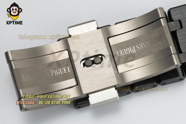 Royal Oak 15500 41mm THBF Black/Stick on SS/CER Bracelet Royal Oak 15500 41mm THBF Black/Stick on SS/CER Bracelet