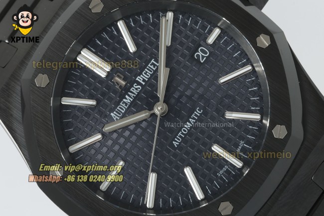 Royal Oak 15500 41mm THBF Blue/Stick on SS/CER Bracelet Royal Oak 15500 41mm THBF Blue/Stick on SS/CER Bracelet