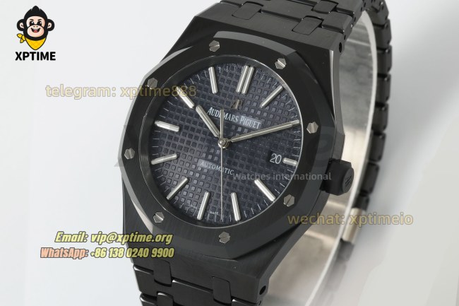 Royal Oak 15500 41mm THBF Blue/Stick on SS/CER Bracelet Royal Oak 15500 41mm THBF Blue/Stick on SS/CER Bracelet