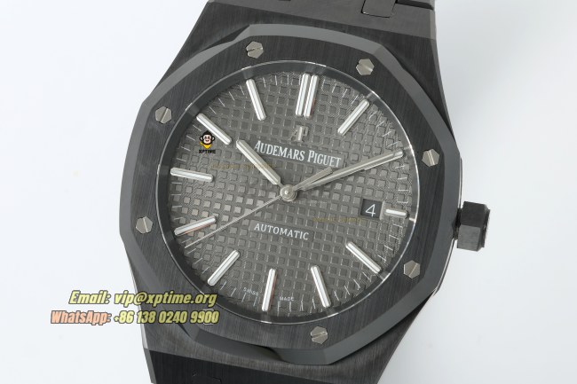 Royal Oak 15500 41mm THBF Gray/Stick on SS/CER Bracelet Royal Oak 15500 41mm THBF Gray/Stick on SS/CER Bracelet