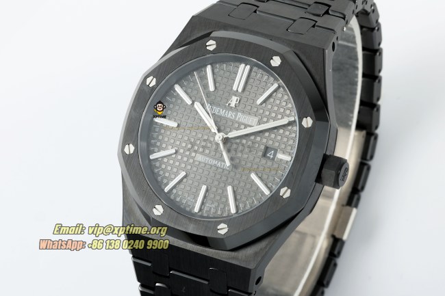 Royal Oak 15500 41mm THBF Gray/Stick on SS/CER Bracelet Royal Oak 15500 41mm THBF Gray/Stick on SS/CER Bracelet
