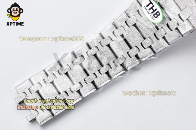 Royal Oak 15407 Frosted 41mm THBF Skeleton/Stick on SS/SS Bracelet SH3132 Super Clone Royal Oak 15407 Frosted 41mm THBF Skeleton/Stick on SS/SS Bracelet SH3132 Super Clone