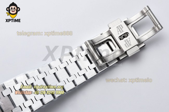 Royal Oak 15407 Frosted 41mm THBF Skeleton/Stick on SS/SS Bracelet SH3132 Super Clone Royal Oak 15407 Frosted 41mm THBF Skeleton/Stick on SS/SS Bracelet SH3132 Super Clone
