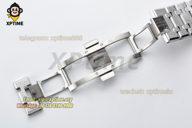 Royal Oak 15407 Frosted 41mm THBF Skeleton/Stick on SS/SS Bracelet SH3132 Super Clone Royal Oak 15407 Frosted 41mm THBF Skeleton/Stick on SS/SS Bracelet SH3132 Super Clone