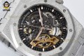 Royal Oak 15407 Frosted 41mm THBF Skeleton/Stick on SS/SS Bracelet SH3132 Super Clone Royal Oak 15407 Frosted 41mm THBF Skeleton/Stick on SS/SS Bracelet SH3132 Super Clone