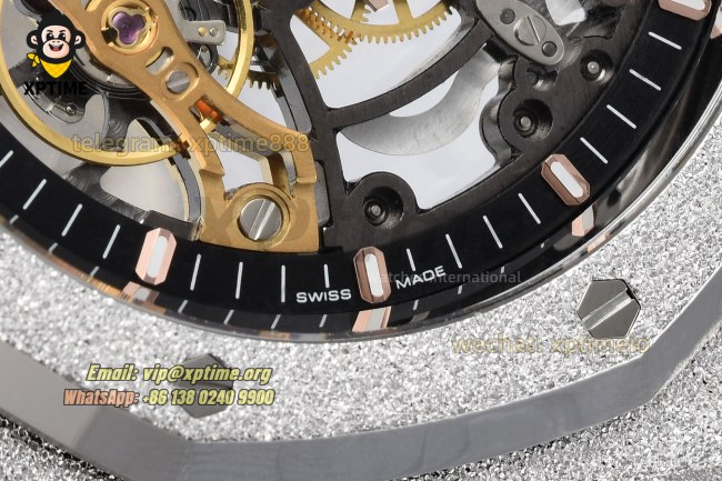 Royal Oak 15407 Frosted 41mm THBF Skeleton/Stick on SS/SS Bracelet SH3132 Super Clone Royal Oak 15407 Frosted 41mm THBF Skeleton/Stick on SS/SS Bracelet SH3132 Super Clone