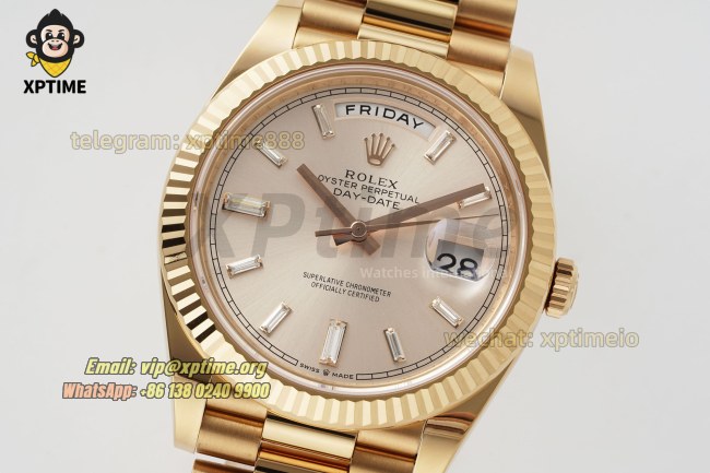 DayDate 228235 40mm THBF Rose Gold/Diamond Stick on RG/RG Bracelet SH3255 Super Clone (Weighted) DayDate 228235 40mm THBF Rose Gold/Diamond Stick on RG/RG Bracelet SH3255 Super Clone (Weighted)