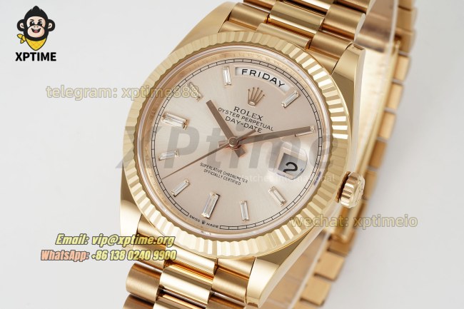 DayDate 228235 40mm THBF Rose Gold/Diamond Stick on RG/RG Bracelet SH3255 Super Clone (Weighted) DayDate 228235 40mm THBF Rose Gold/Diamond Stick on RG/RG Bracelet SH3255 Super Clone (Weighted)